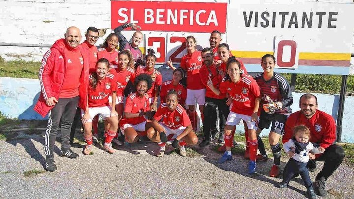 El Benfica Femenino hace historia tras ganar ¡32-0!