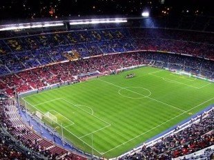 El Camp Nou es el estadio con mayor porcentaje de asistencia. EFE