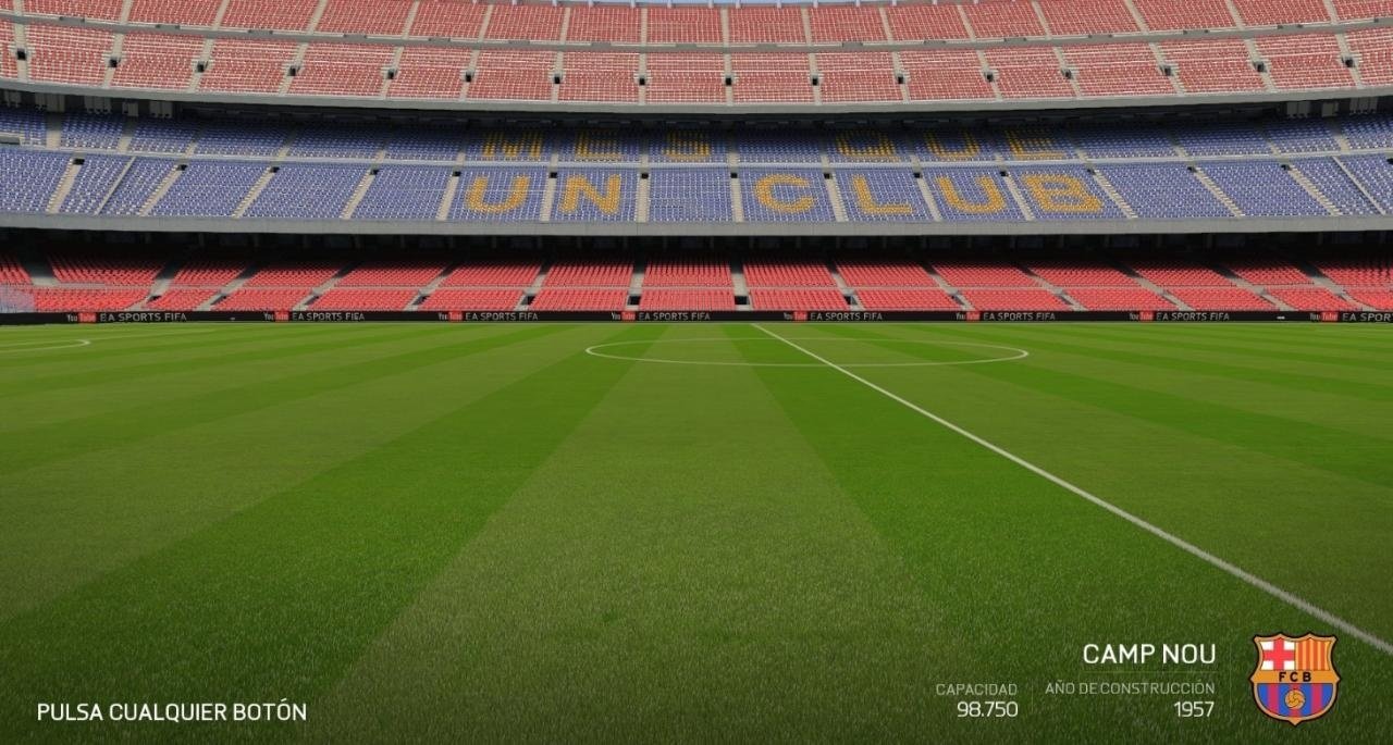 Imagen del Camp Nou en FIFA 16. EA Sports (archivo)