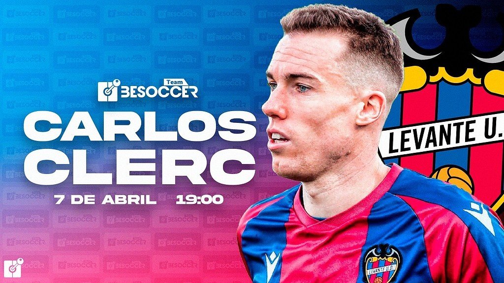 Imagen del cartel de la entrevista de Carlos Clerc. Team BeSoccer