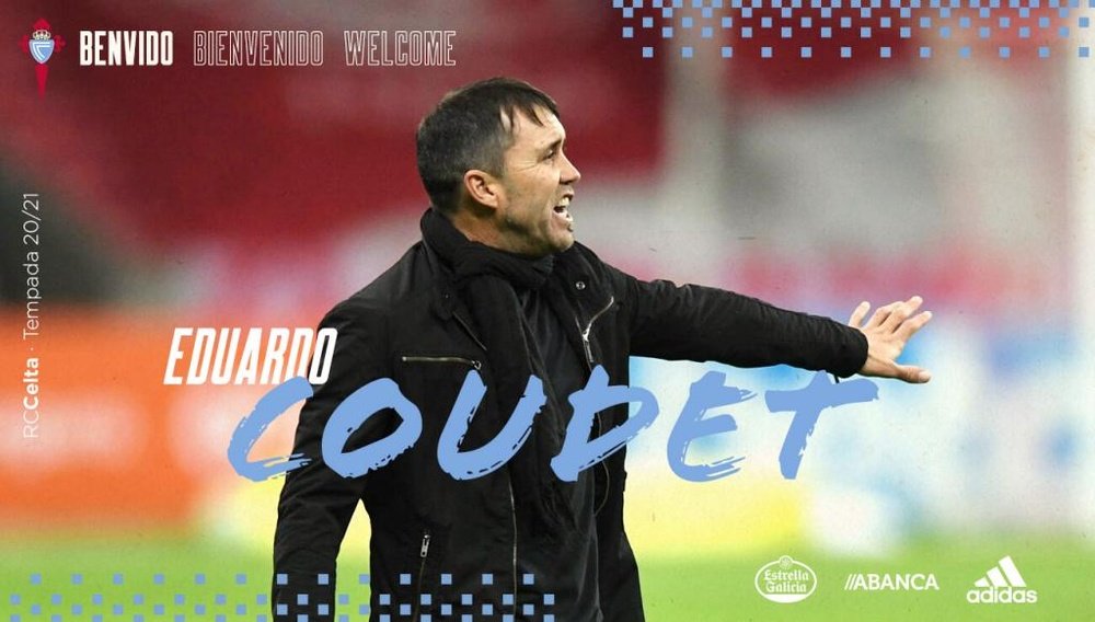 Eduardo Coudet é o novo técnico do Celta de Vigo. RCCelta