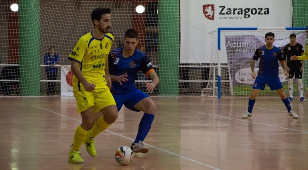 El Gran Canaria FS no puede con el Barça B. Twitter/grancanariafs