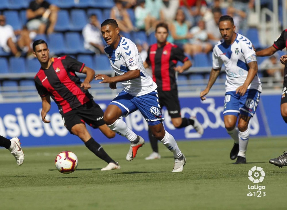 El Tenerife perdió por 0-1 ante el Reus. LaLiga