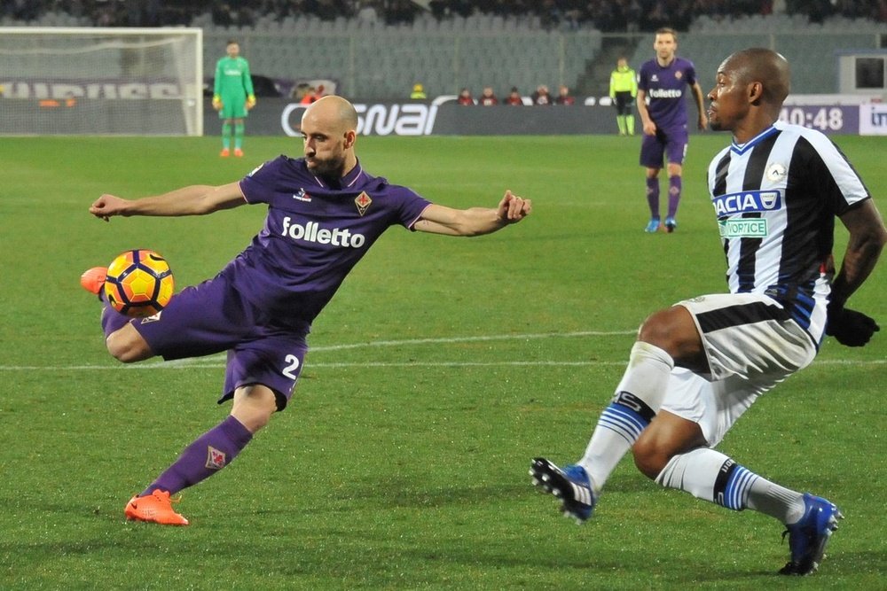 La Fiorentina se ha llevado la victoria ante el Udinese en Italia. ACFFiorentina