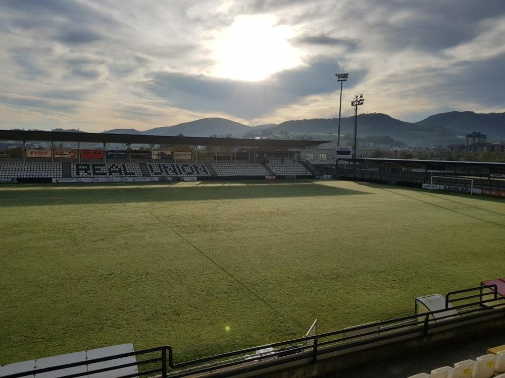 El Real Unión-Alavés B queda aplazado a la espera de una nueva fecha. Twitter/REALUNIONCIRUN