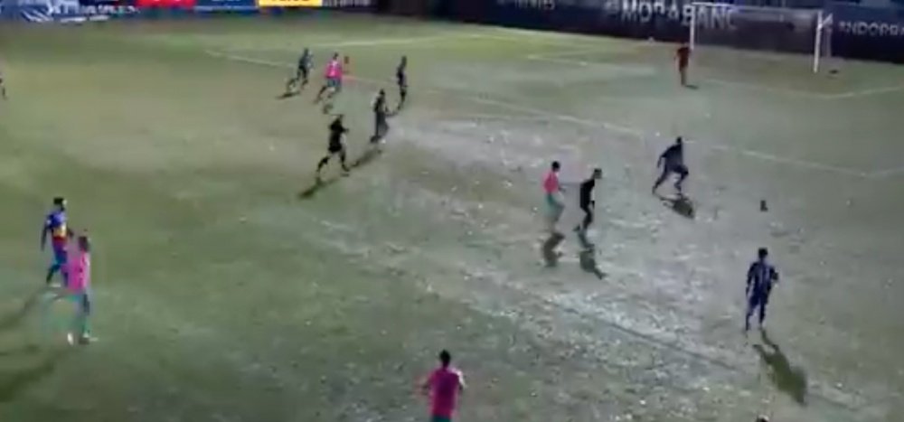 Andorra won. Captura/BarçaTV