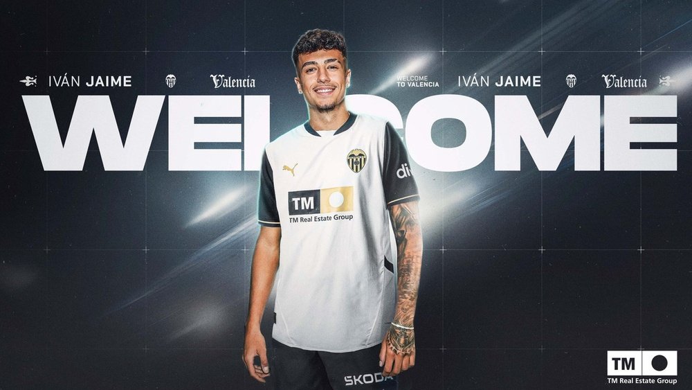El Valencia consigue a Iván Jaime cedido. ValenciaCF