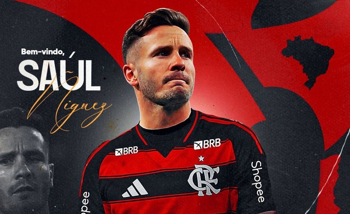 Flamengo oficializa a contratação de Saúl Ñíguez