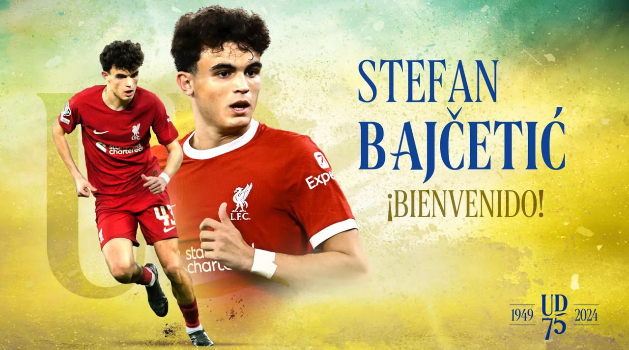 OFFICIAL: Liverpool's Bajcetic joins Las Palmas on loan