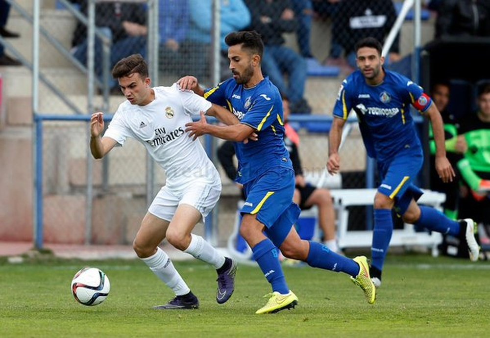 Imagen del Getafe B-Real Madrid Castilla. Twitter