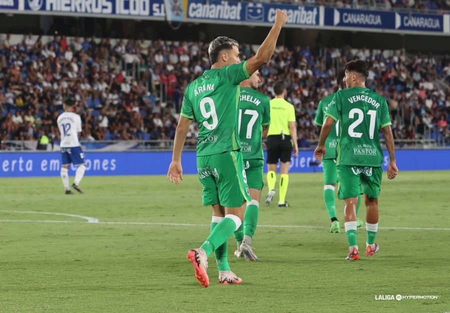 El Racing venció por 0-1 al Tenerife. LaLiga