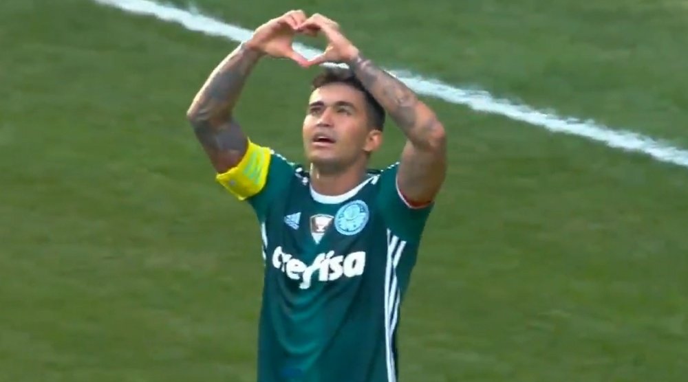 Palmeiras renova com Dudu.Print/SporTV