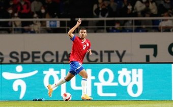 Corea del Sur y Costa Rica empataron a dos. EFE