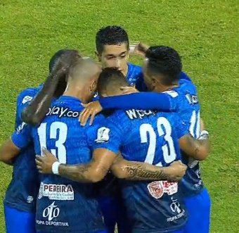Deportivo Pereira venció por 0-1 a Águilas Doradas. Captura/WinSports