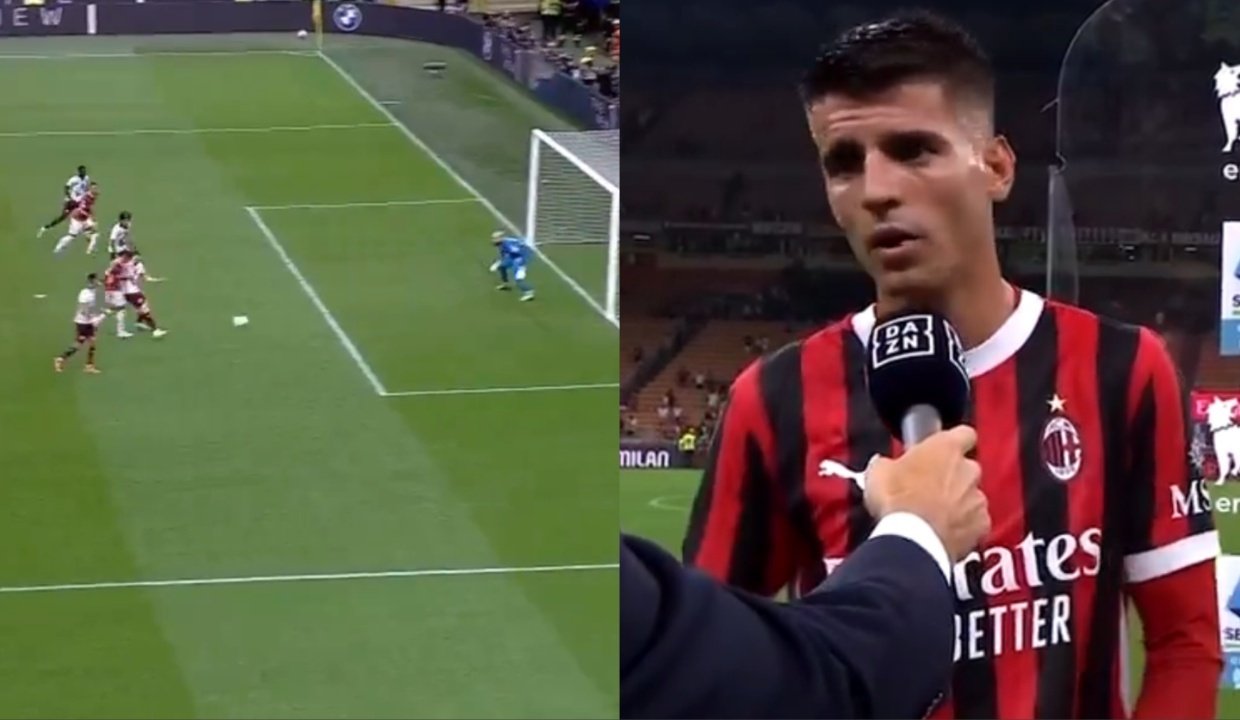 Morata y su debut: 