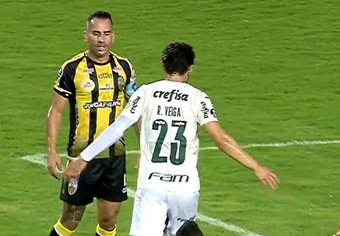 Palmeiras venció por 0-4 a Deportivo Táchira. Twitter/Libertadores