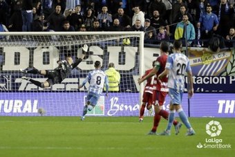 Bonito empate entre el Málaga y el Granada en La Rosaleda. LaLiga