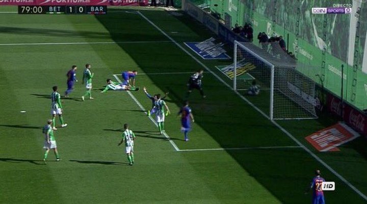 ¡El gol fantasma del Barça que vio todo el mundo... menos el árbitro!