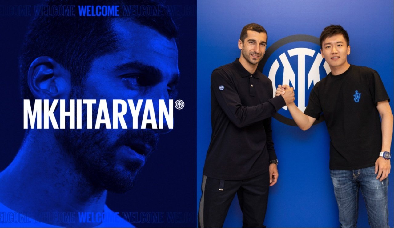 Inter de Milão anuncia a contratação do atacante Mkhitaryan