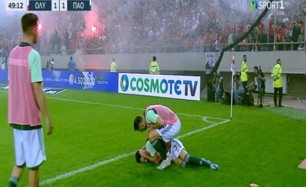 Le choc Olympiakos - Panathinaïkos définitivement arrêté en Grèce. Capture/Sport1