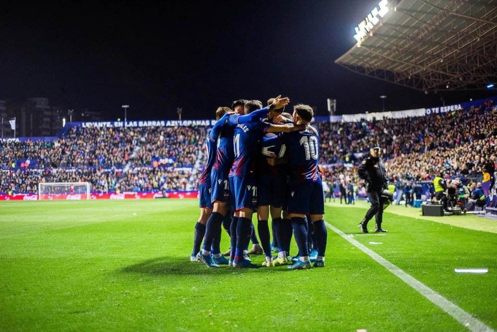 L'unique victoire de Levante à domicile face au Real Madrid. Twitter/LevanteUD
