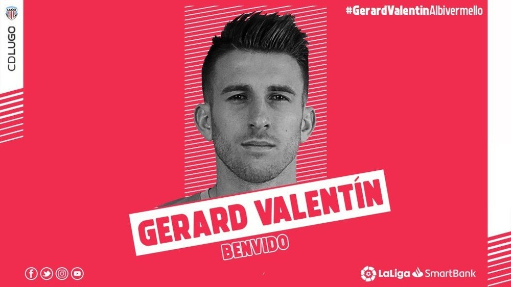 Gerard Valentín será del Lugo un año más. CDeportivoLugo