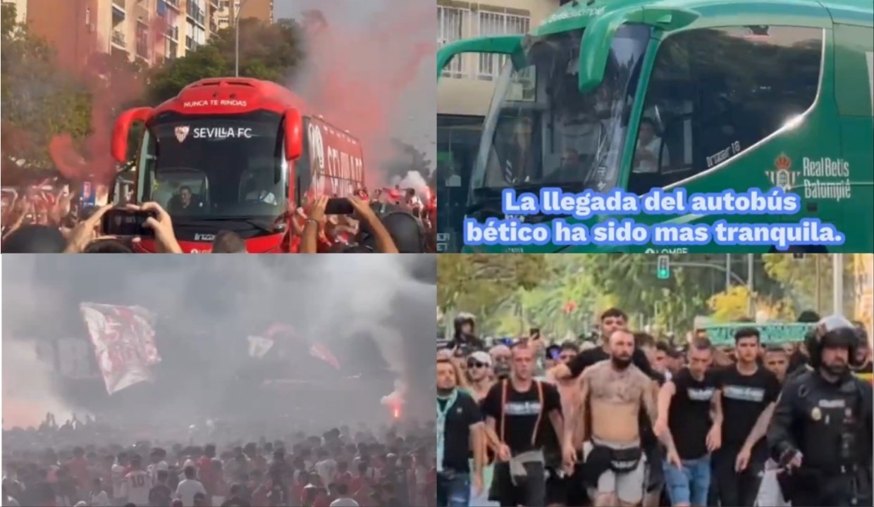 Sevilla se vuelca con el Gran Derbi: máxima rivalidad, pero sin incidentes