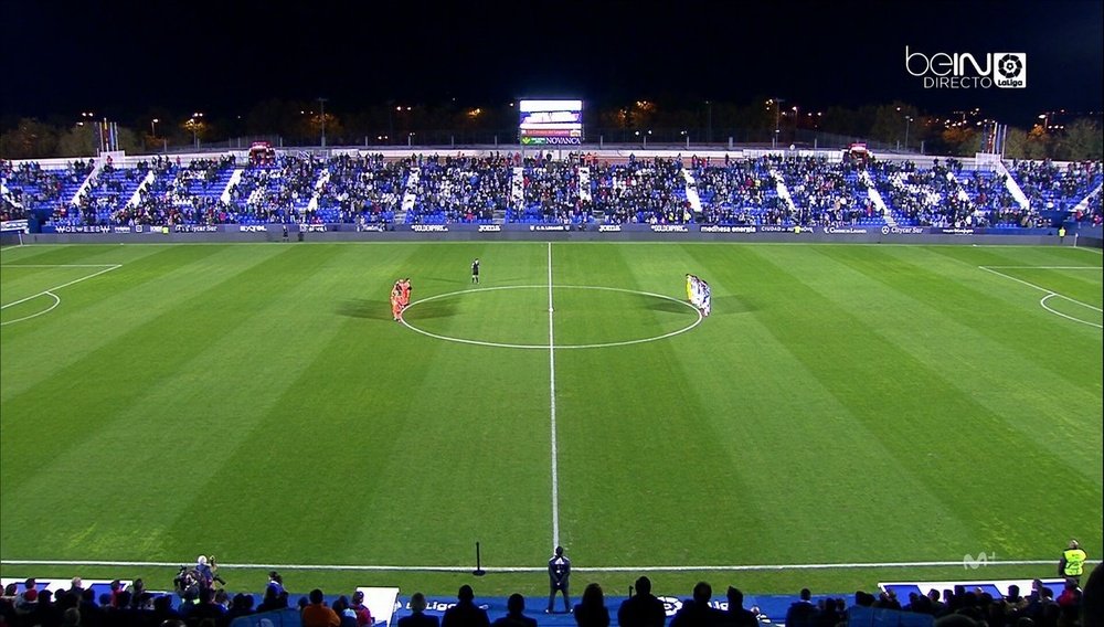 Leganés y el Valencia guardaron un minuto de silencio. BeinSports