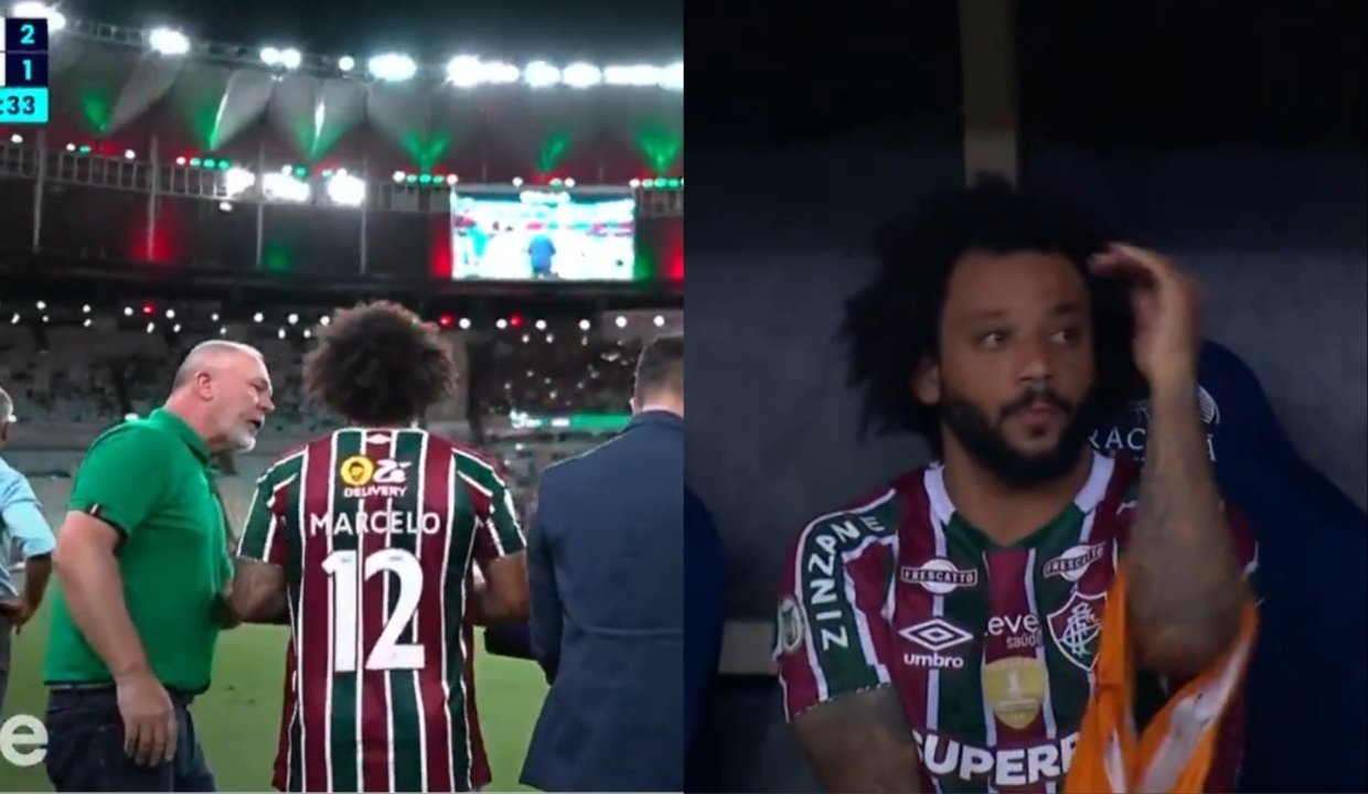 Marcelo rescinde su contrato con Fluminense. Captura/GloboEsporte