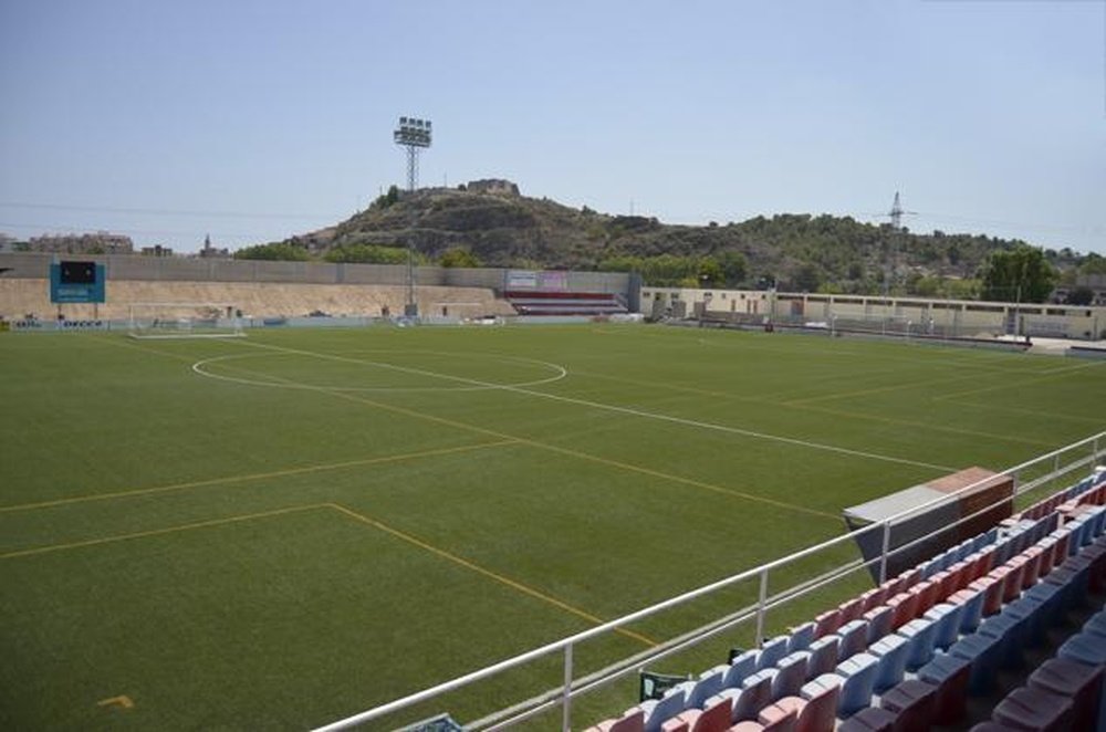 El Nou Morvedre, el estadio del Atlético Saguntino, tendrá que ser remodelado. AytoSagunto