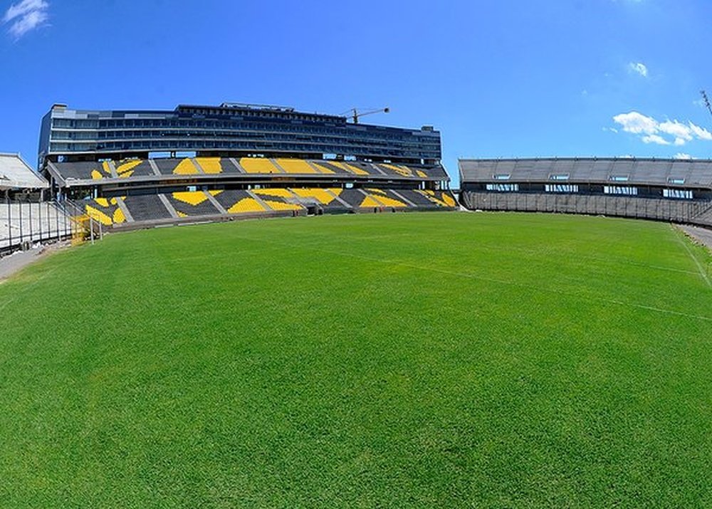 Imagen del nuevo estadio de Peñarol Campeón del Siglo. OficialCAP