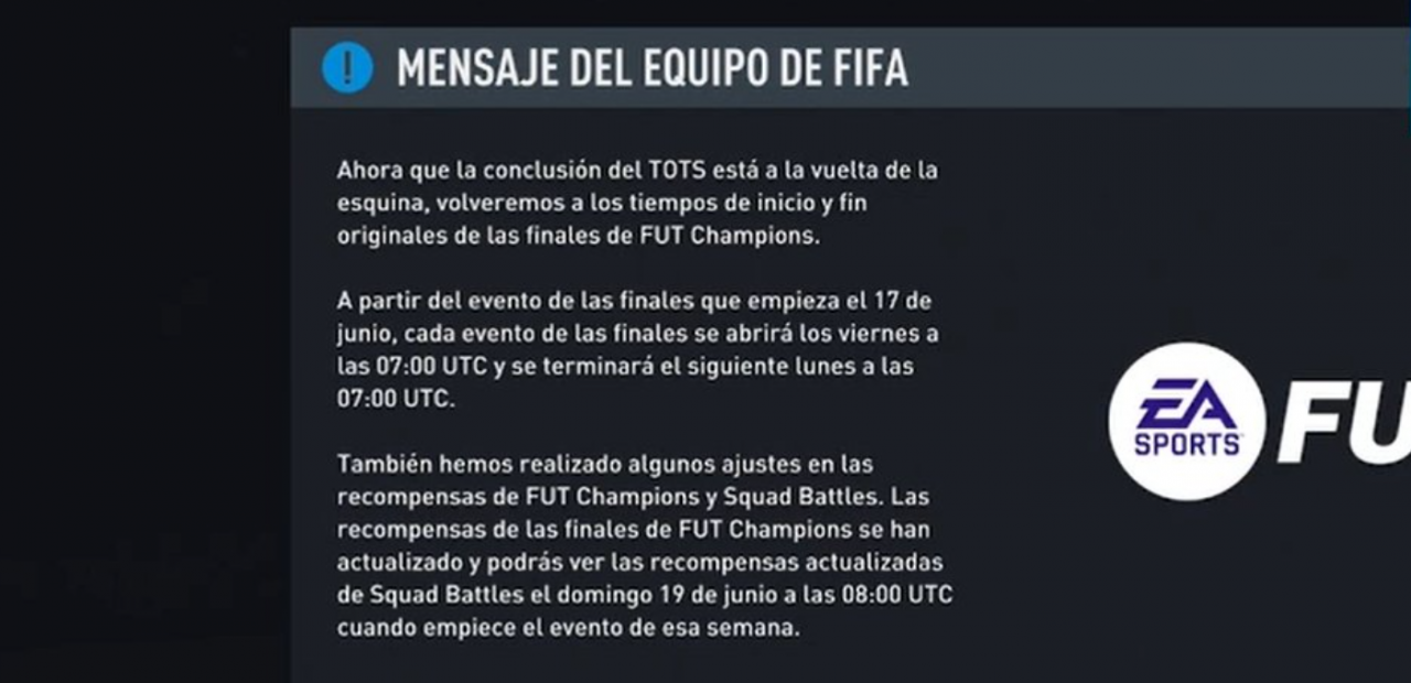 Ea Sports Modifica El Horario De Fut Champions