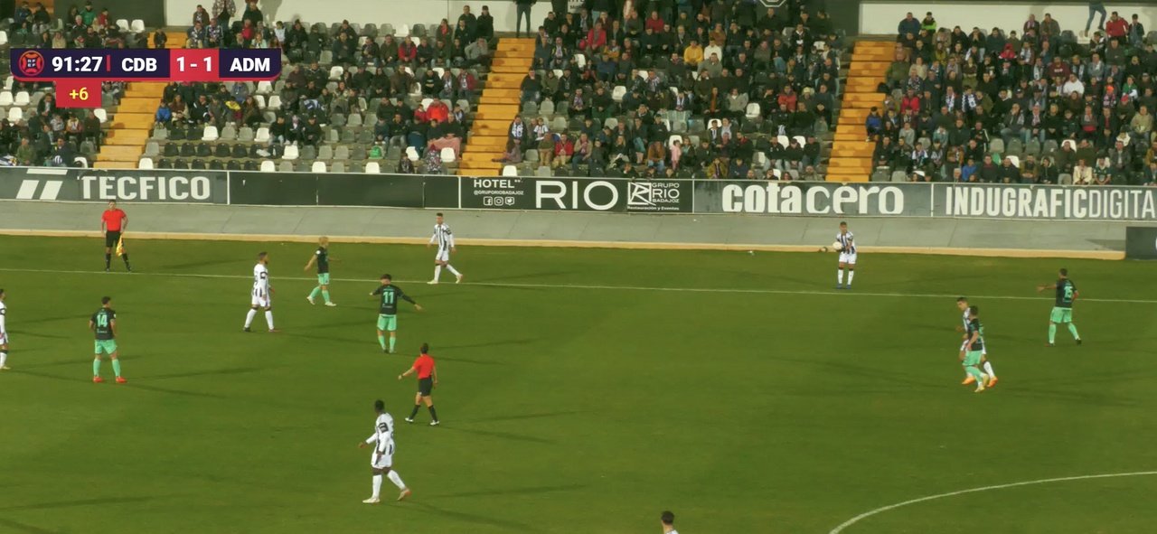 Un punto que lo sirvió a ninguno. Captura/InSports