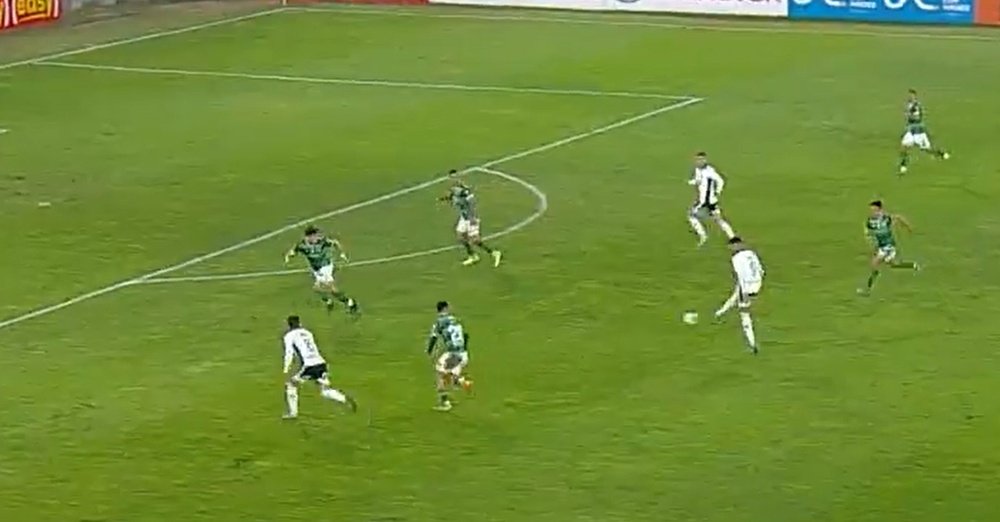 Colo-Colo empató a cero ante Deportes Temuco. Captura/TNTSports