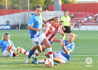 El Atlético Femenino goleó al Rayo en la primera jornada de Liga. LaLiga