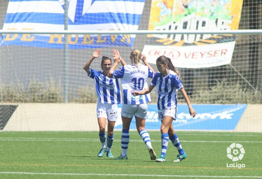 El Sporting de Huelva y el Villarreal empataron a uno. LaLiga