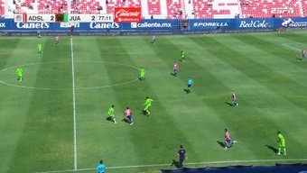 El partido entre Atlético San Luis y Juárez se reanudó este lunes tras haberse producido un fallo eléctrico el domingo. En un choque con el resultado de 2-2, Avilés Hurtado desequilibró la balanza en el minuto 81 y dio el triunfo a su equipo.