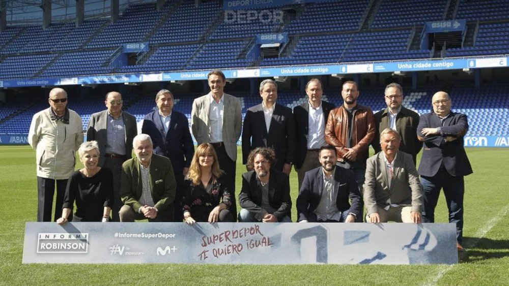 Riazor vivió el preestreno del programa sobre el 'SuperDépor'. RCDeportivo