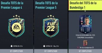 Imagen del SBC 'Desafío del TOTS de la Bundesliga 1'. EA Sports