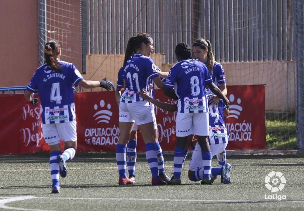 El Sporting Huelva venció por la mínima en Badajoz. LaLiga