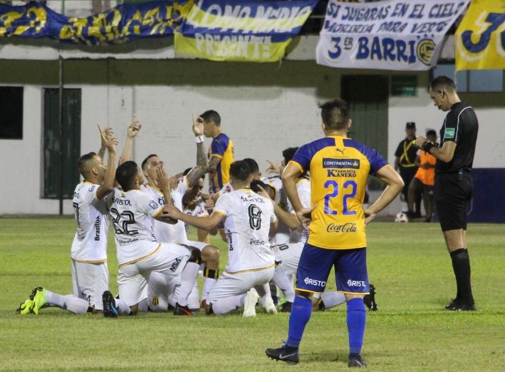 Guaraní se llevó el triunfo por 0-2. Twitter/ClubGuarani