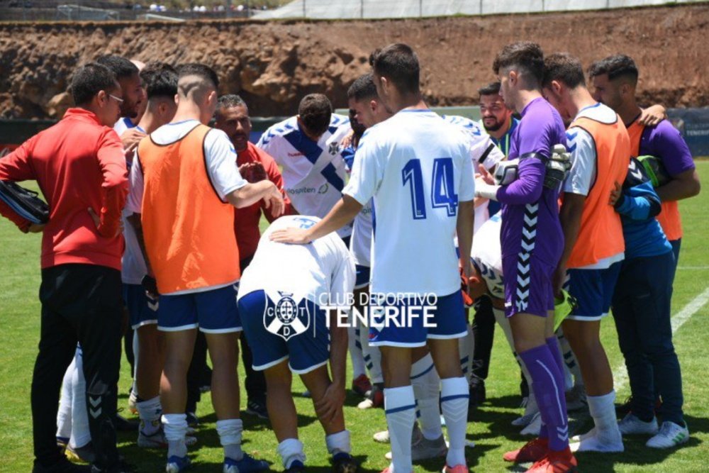 El Tenerife B venció al Linares Deportivo. Twitter/CDTOficial
