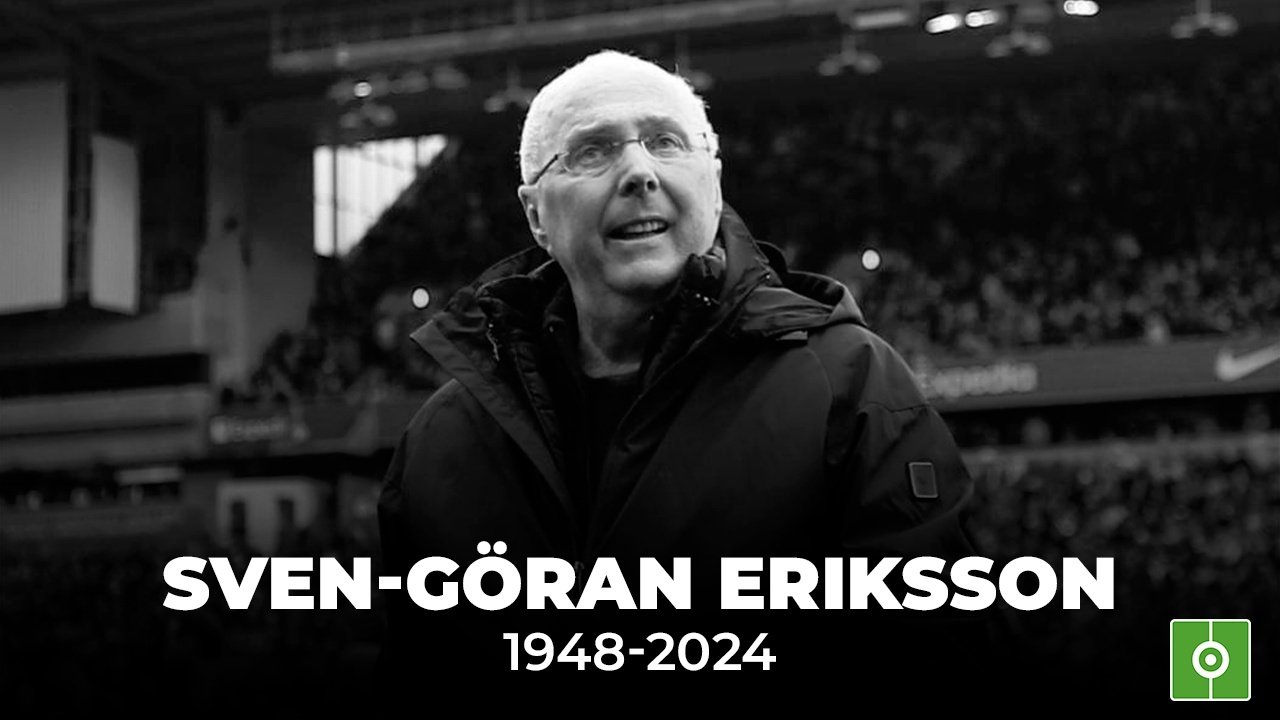 Former England manager Sven-Goran Eriksson has died at the age of 76. BeSoccer