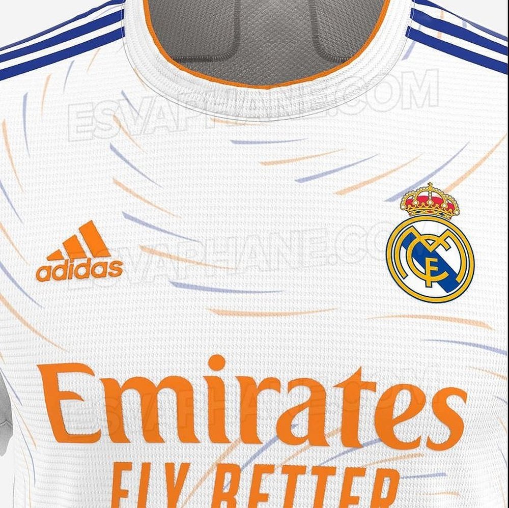 Real Madrid could wear orange for the first time since 2014. Evasphane.com