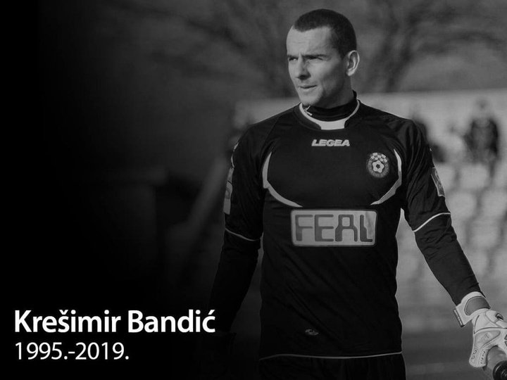 Fallece Kresimir Bandic, joven portero del Siroki Brijeg