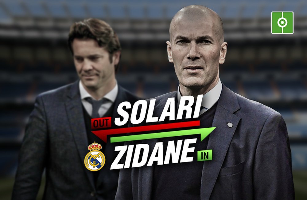 Zidane vuelve a entrenar al Real Madrid. BeSoccer