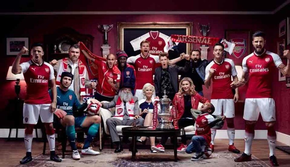 Imagen promocional del Arsenal. Arsenal