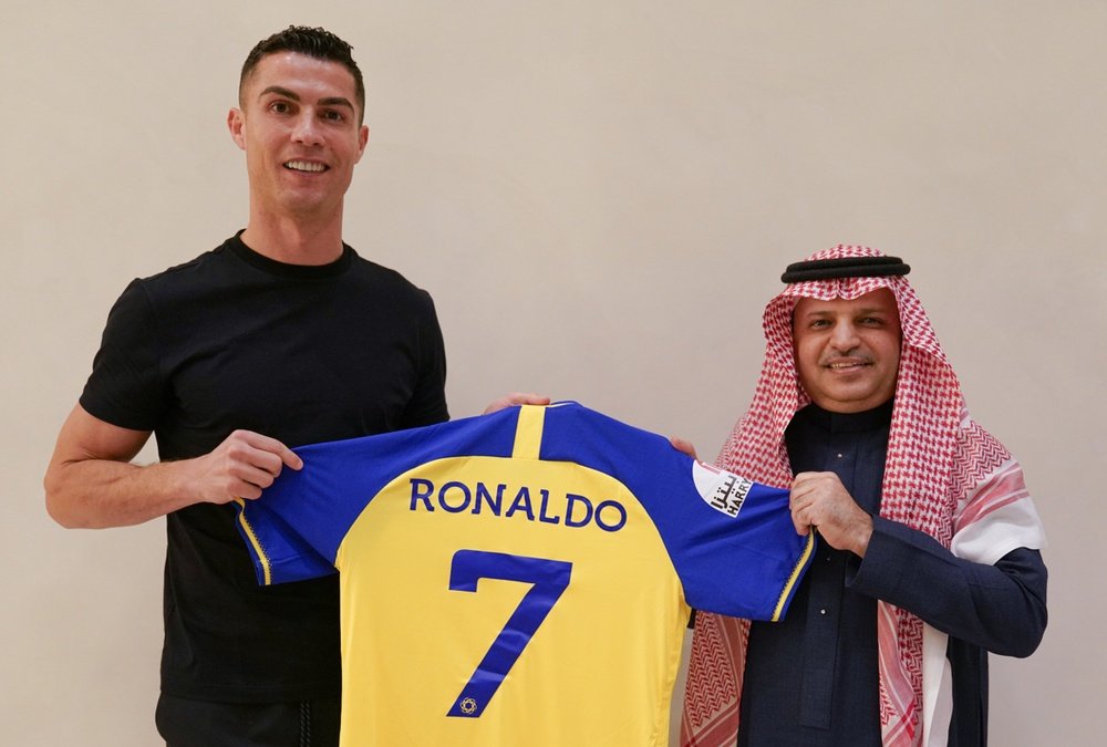 Cristiano Ronaldo firmó hasta 2025 con el Al-Nassr. Twitter/Al-Nassr