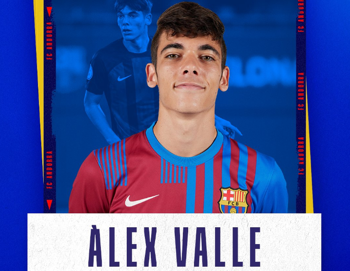 Àlex Valle renueva con el Barça y se marcha al Andorra