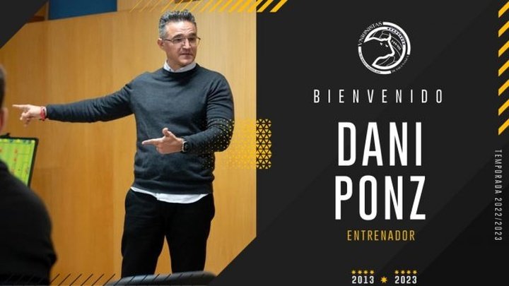 Dani Ponz, nuevo entrenador de Unionistas